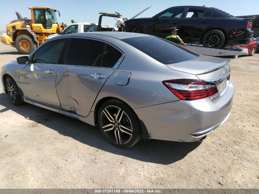 2017 HONDA ACCORD SEDAN SPORT SE - 1HGCR2F19HA290325