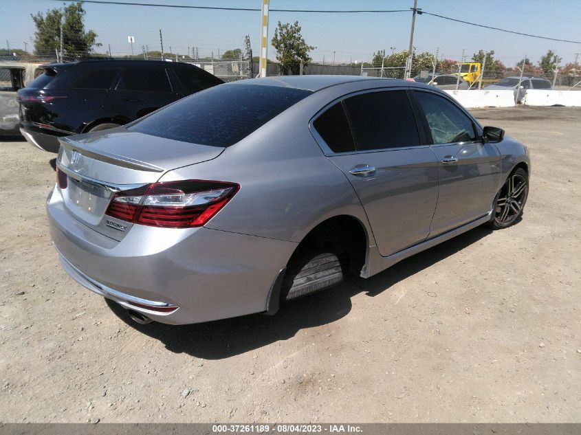 2017 HONDA ACCORD SEDAN SPORT SE - 1HGCR2F19HA290325