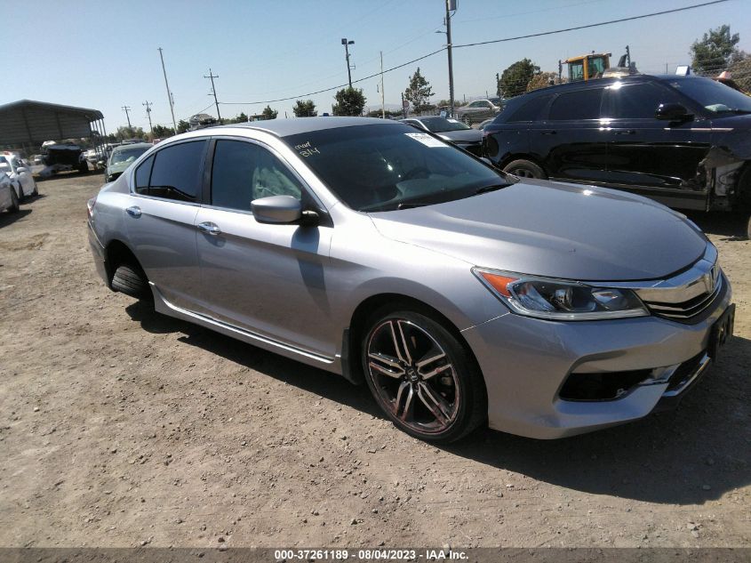 2017 HONDA ACCORD SEDAN SPORT SE - 1HGCR2F19HA290325
