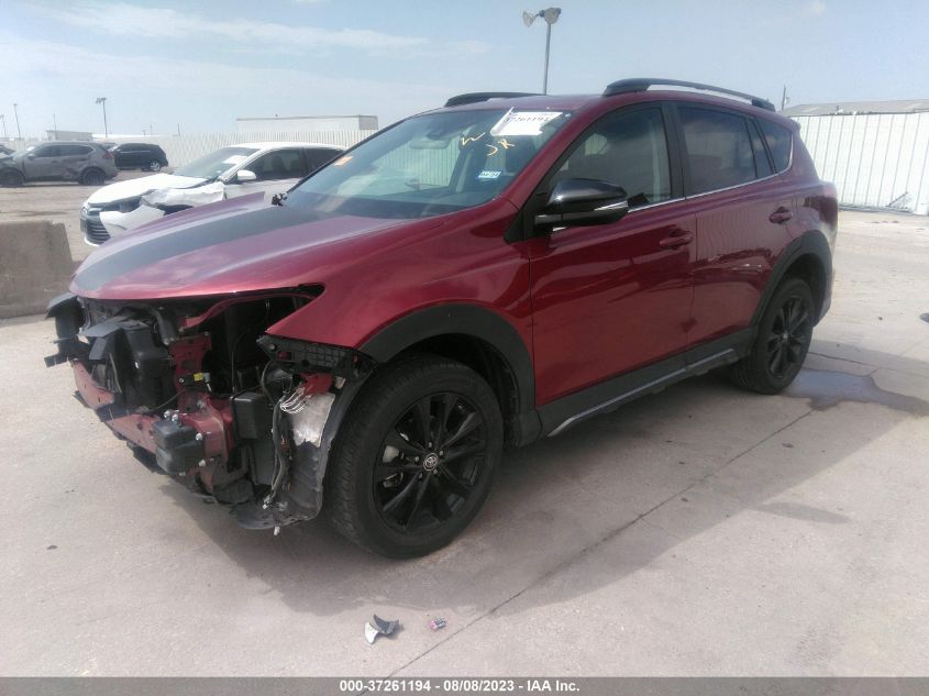 2018 TOYOTA RAV4 XLE/ADVENTURE - 2T3RFREV0JW784384