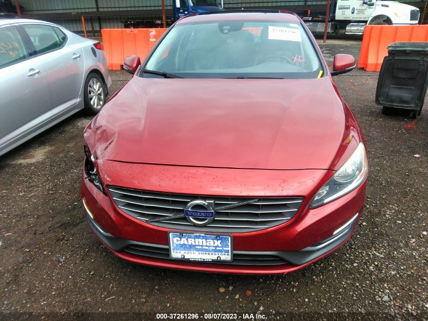 2014 VOLVO S60 T5 - YV1612FS9E2293110