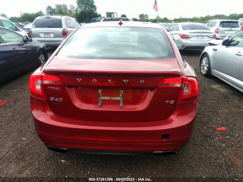 2014 VOLVO S60 T5 - YV1612FS9E2293110