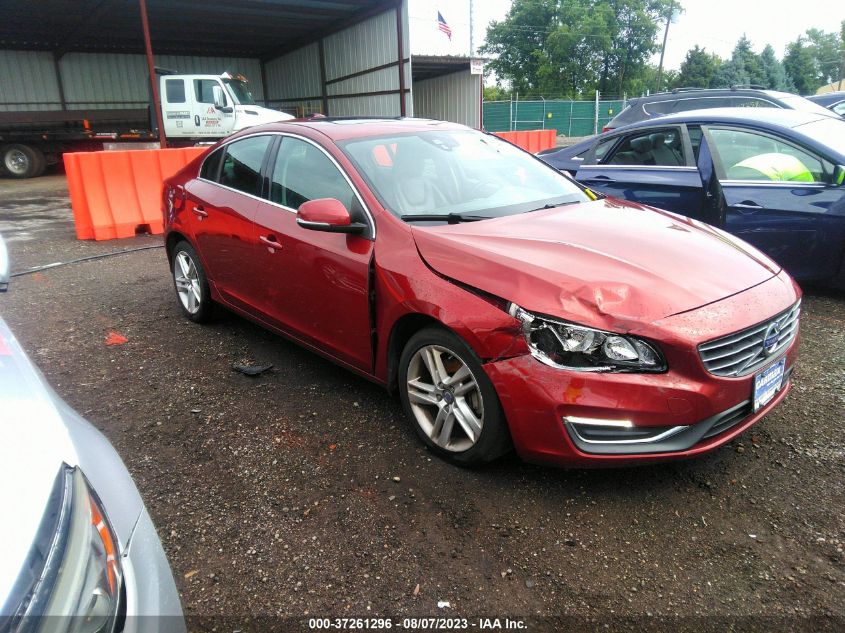 2014 VOLVO S60 T5 - YV1612FS9E2293110