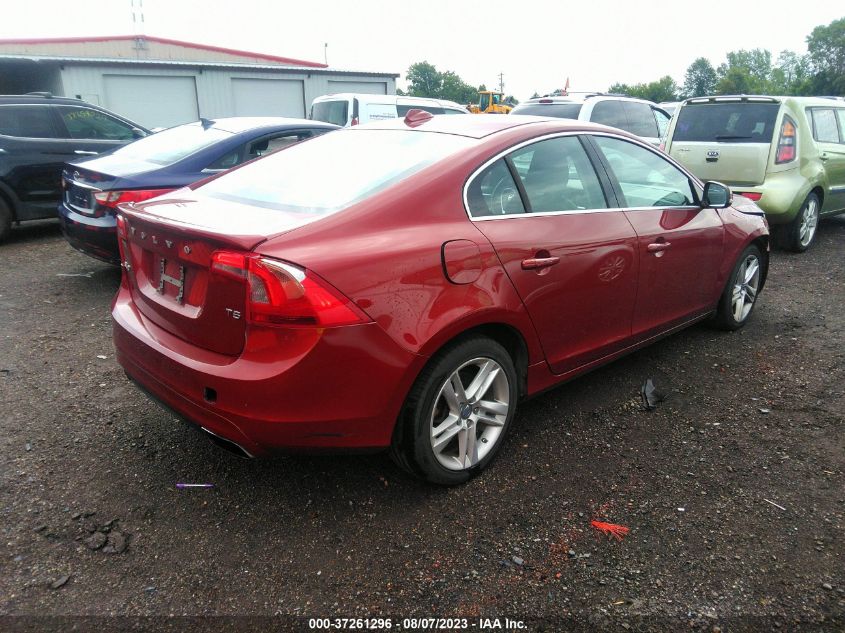 2014 VOLVO S60 T5 - YV1612FS9E2293110