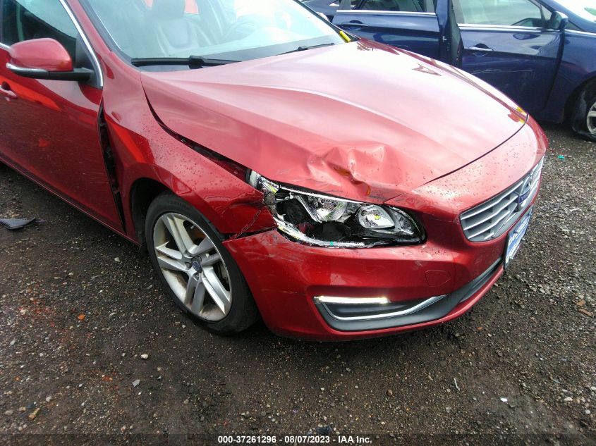 2014 VOLVO S60 T5 - YV1612FS9E2293110