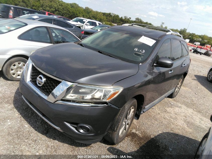 2013 NISSAN PATHFINDER SV - 5N1AR2MNXDC651678