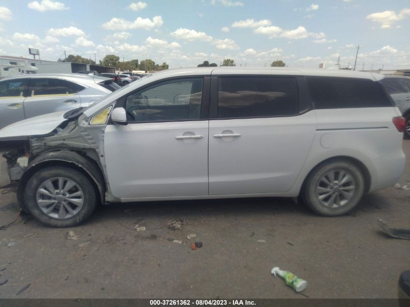 2017 KIA SEDONA LX - KNDMB5C10H6233074