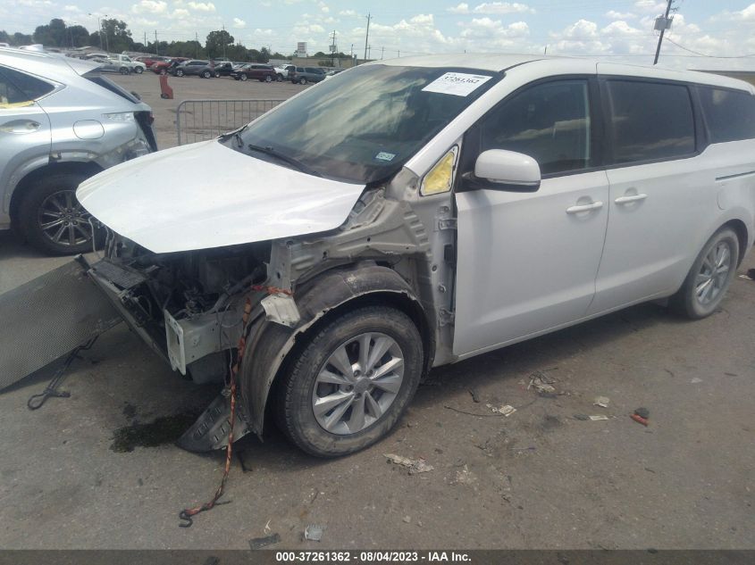 2017 KIA SEDONA LX - KNDMB5C10H6233074