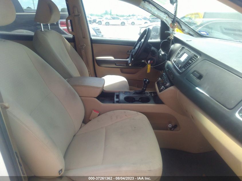 2017 KIA SEDONA LX - KNDMB5C10H6233074