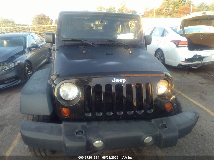 2013 JEEP WRANGLER UNLIMITED SPORT - 1C4BJWDG4DL547874