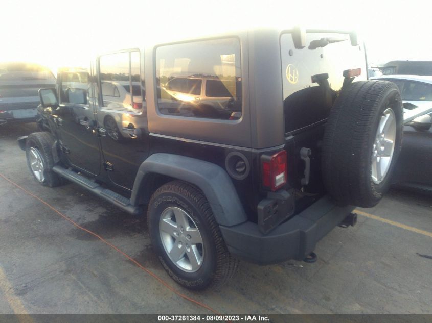 2013 JEEP WRANGLER UNLIMITED SPORT - 1C4BJWDG4DL547874