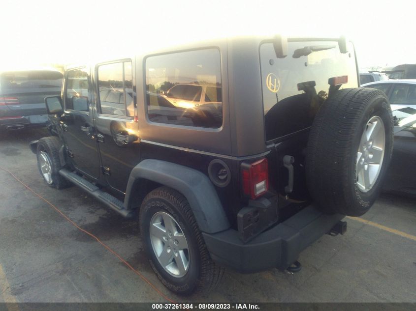2013 JEEP WRANGLER UNLIMITED SPORT - 1C4BJWDG4DL547874