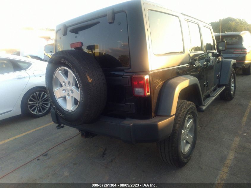 2013 JEEP WRANGLER UNLIMITED SPORT - 1C4BJWDG4DL547874