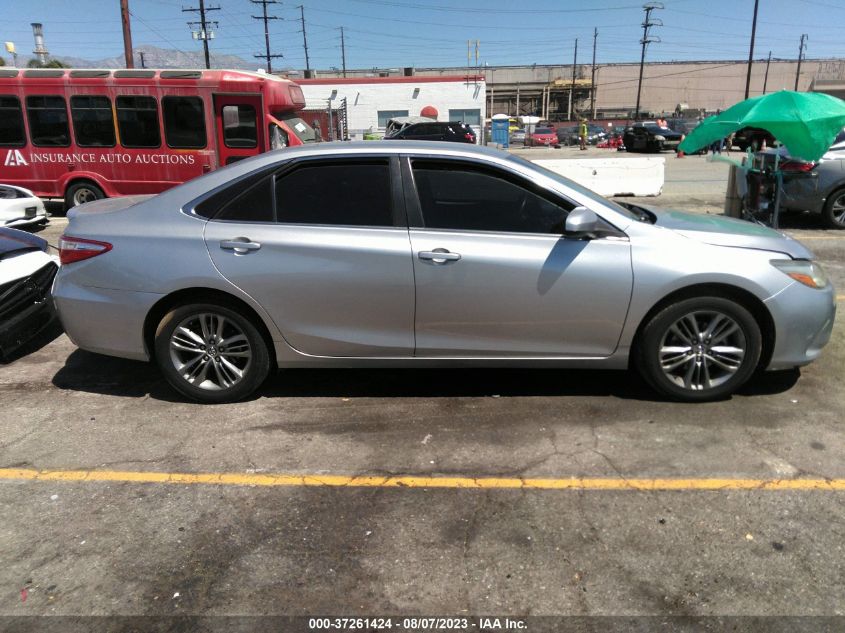 2016 TOYOTA CAMRY SE - 4T1BF1FK2GU146436