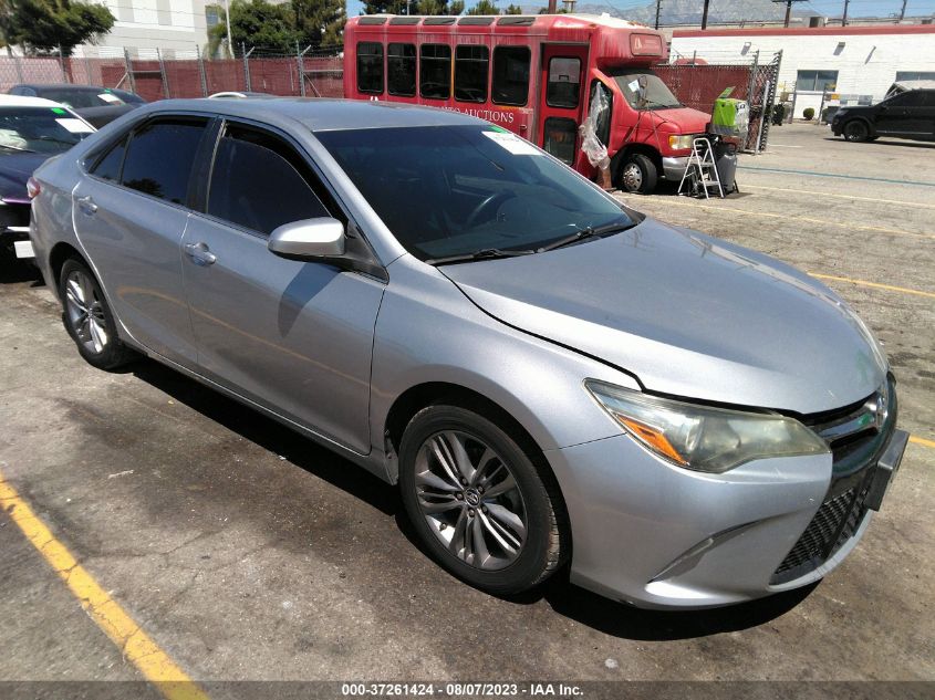 2016 TOYOTA CAMRY SE - 4T1BF1FK2GU146436