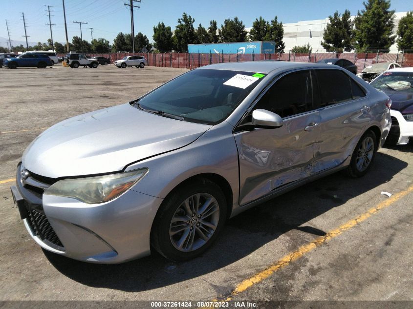 2016 TOYOTA CAMRY SE - 4T1BF1FK2GU146436