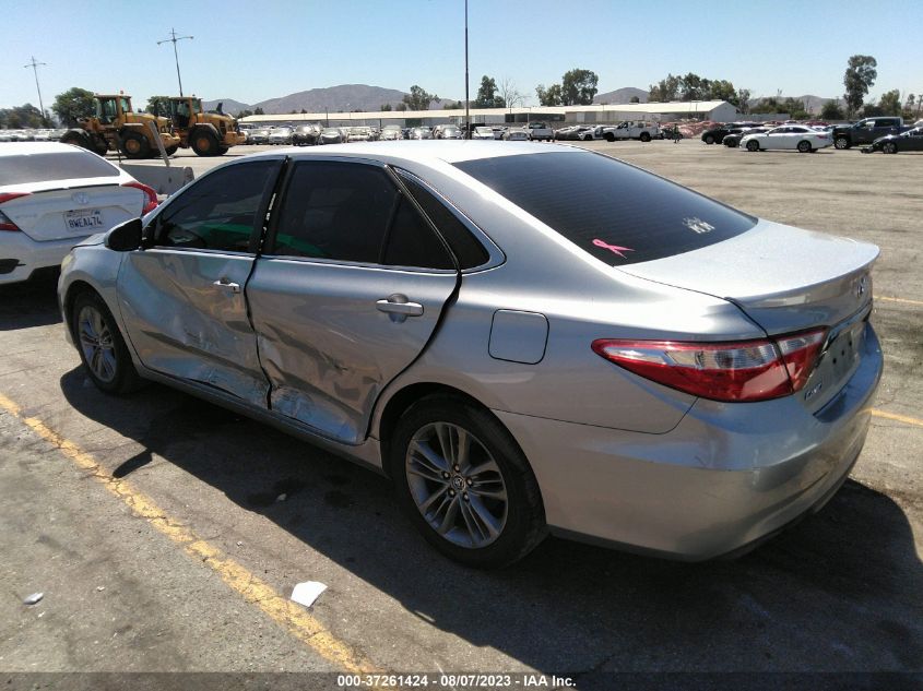 2016 TOYOTA CAMRY SE - 4T1BF1FK2GU146436