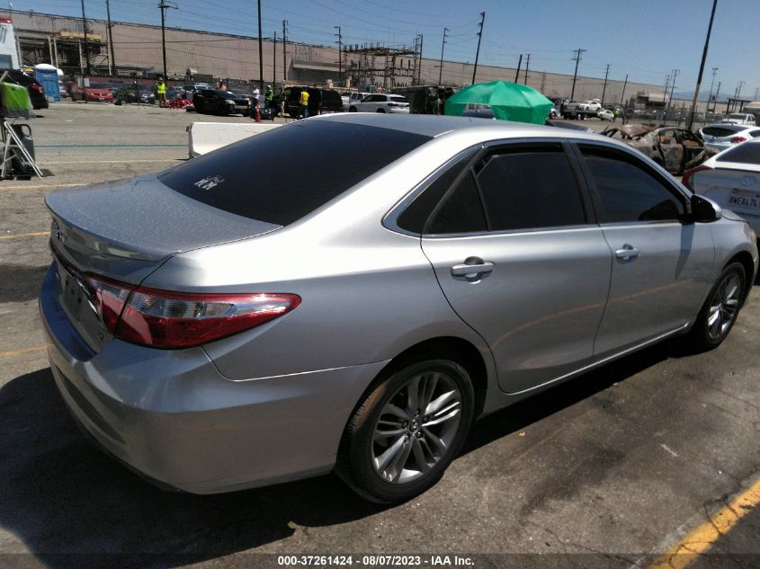 2016 TOYOTA CAMRY SE - 4T1BF1FK2GU146436