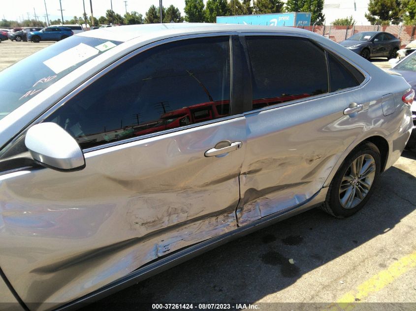 2016 TOYOTA CAMRY SE - 4T1BF1FK2GU146436