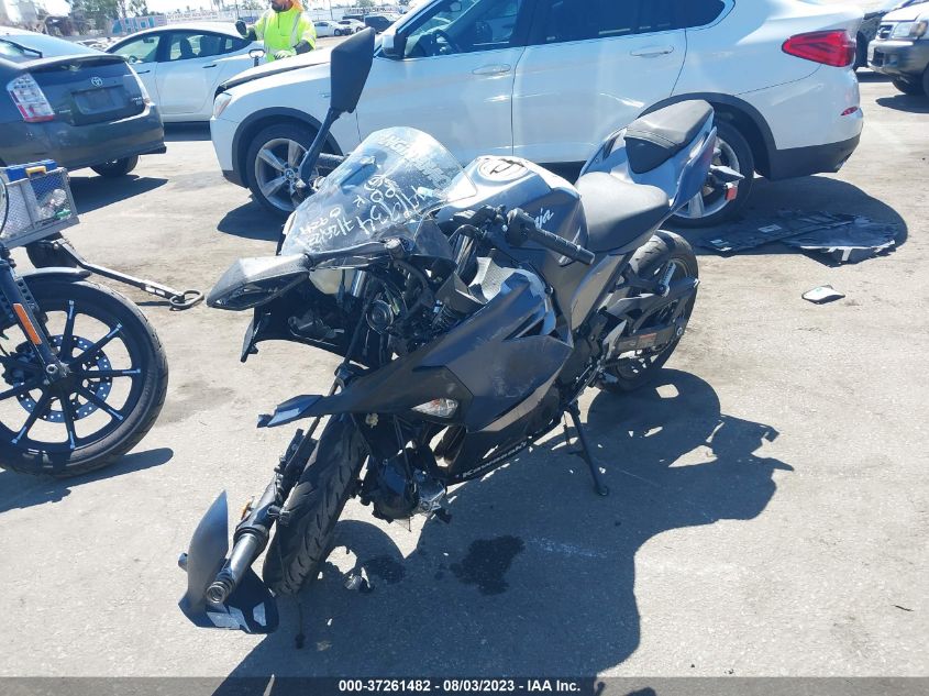 VIN JKAEXKG14NDAH6163 2022 KAWASAKI EX400