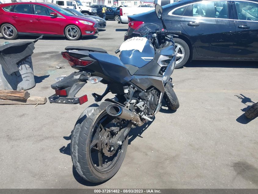 VIN JKAEXKG14NDAH6163 2022 KAWASAKI EX400