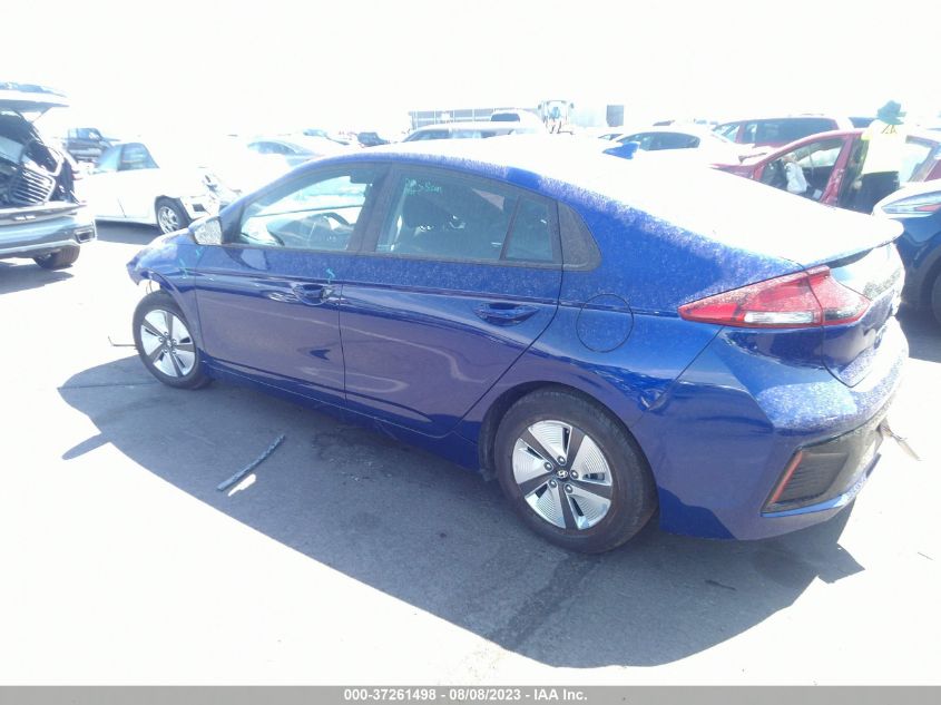 2019 HYUNDAI IONIQ HYBRID BLUE - KMHC65LC8KU164456