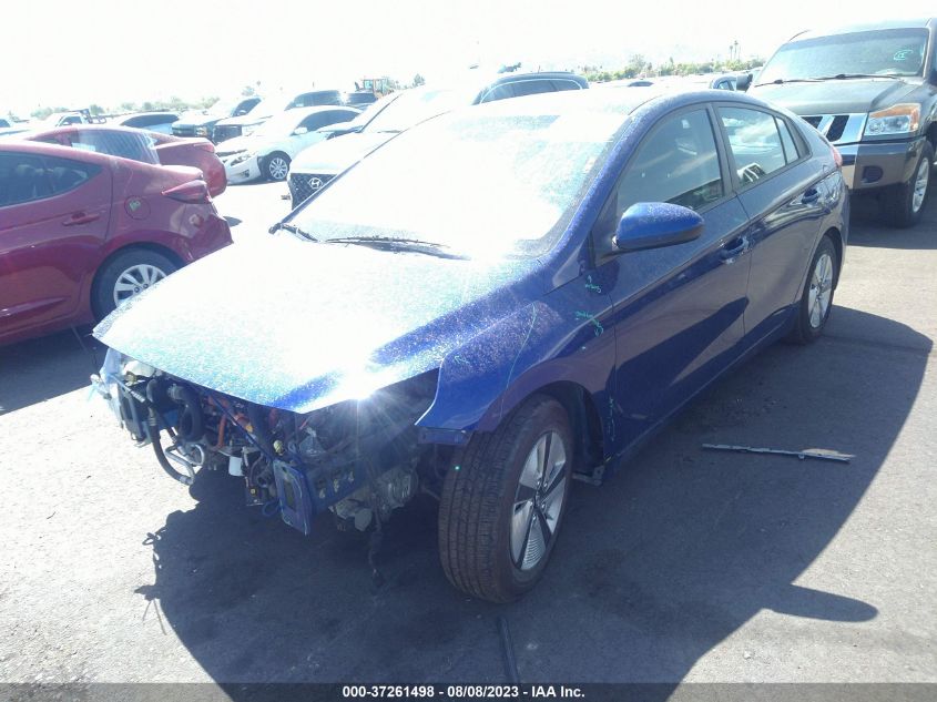 2019 HYUNDAI IONIQ HYBRID BLUE - KMHC65LC8KU164456