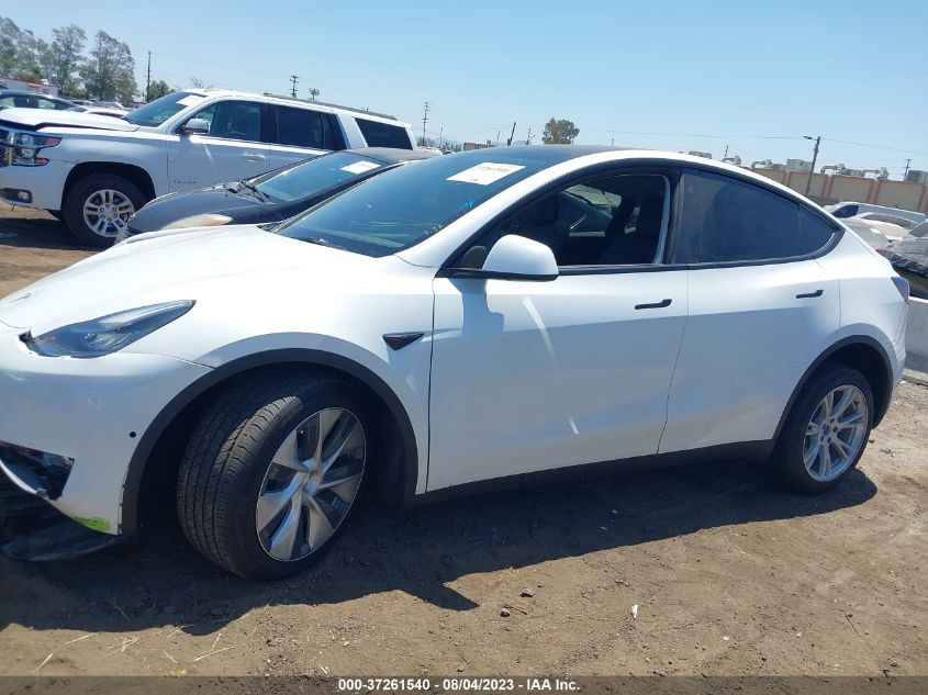 2022 TESLA MODEL Y - 7SAYGDEE7NF424409