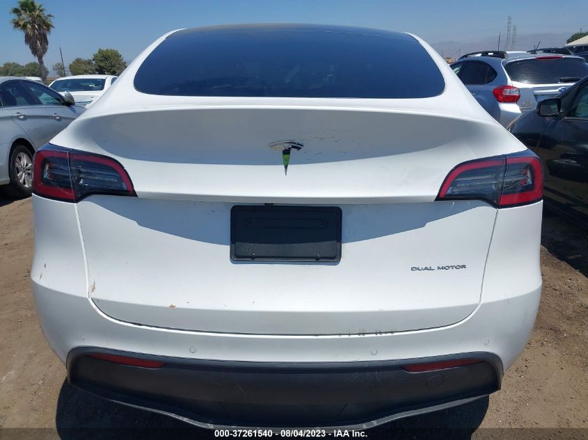 2022 TESLA MODEL Y - 7SAYGDEE7NF424409