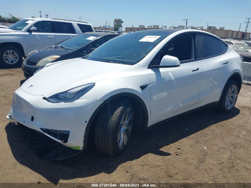 2022 TESLA MODEL Y - 7SAYGDEE7NF424409