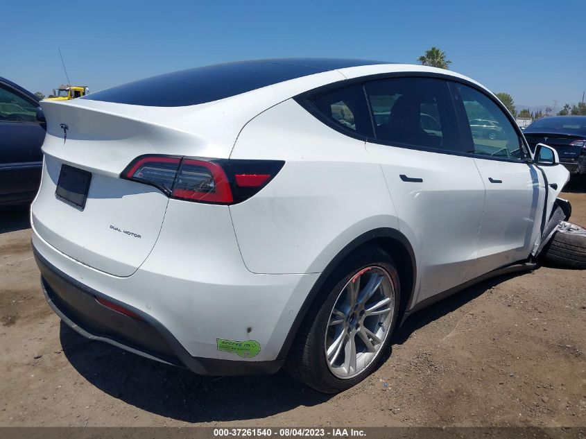 2022 TESLA MODEL Y - 7SAYGDEE7NF424409