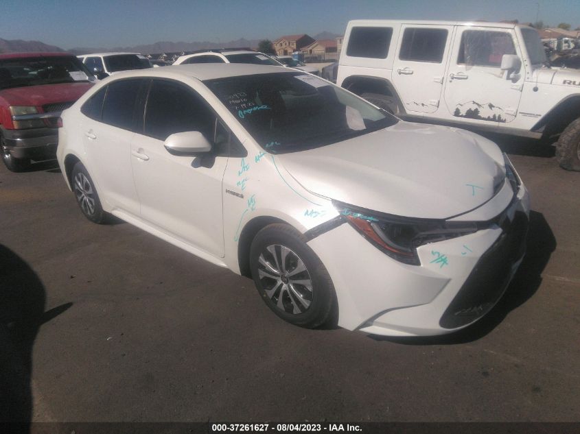 2021 TOYOTA COROLLA LE - JTDEAMDE9MJ016679