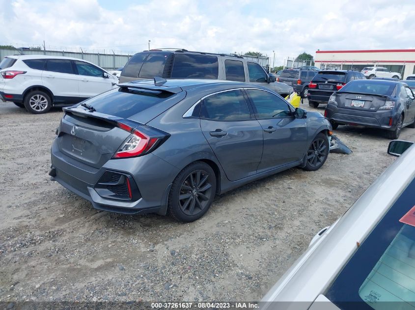 2020 HONDA CIVIC HATCHBACK EX - SHHFK7H69LU209327