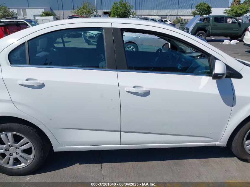 2014 CHEVROLET SONIC LT - 1G1JC5SH9E4199246