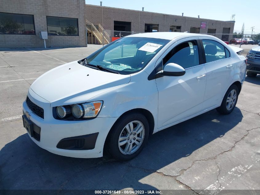 2014 CHEVROLET SONIC LT - 1G1JC5SH9E4199246