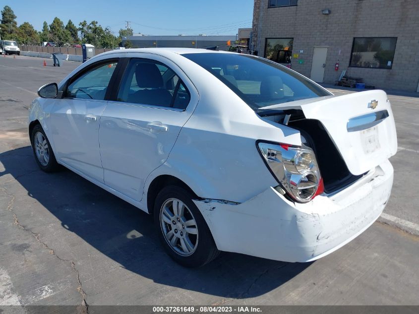 2014 CHEVROLET SONIC LT - 1G1JC5SH9E4199246