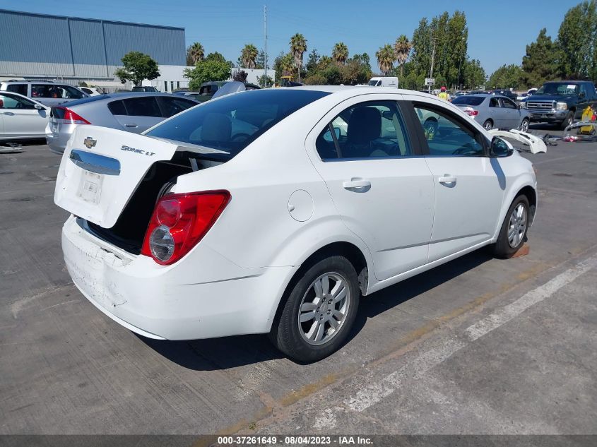 2014 CHEVROLET SONIC LT - 1G1JC5SH9E4199246