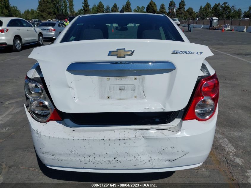 2014 CHEVROLET SONIC LT - 1G1JC5SH9E4199246