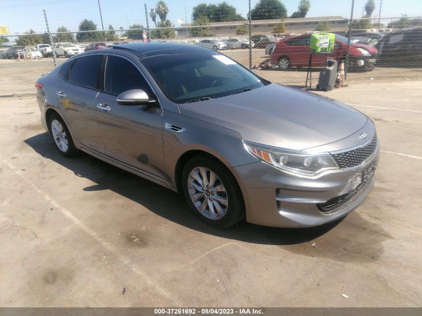 2016 KIA OPTIMA EX - 5XXGU4L37GG055425