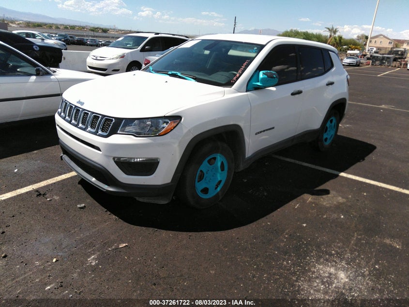 VIN 3C4NJCAB9MT567711 2021 JEEP COMPASS SPORT