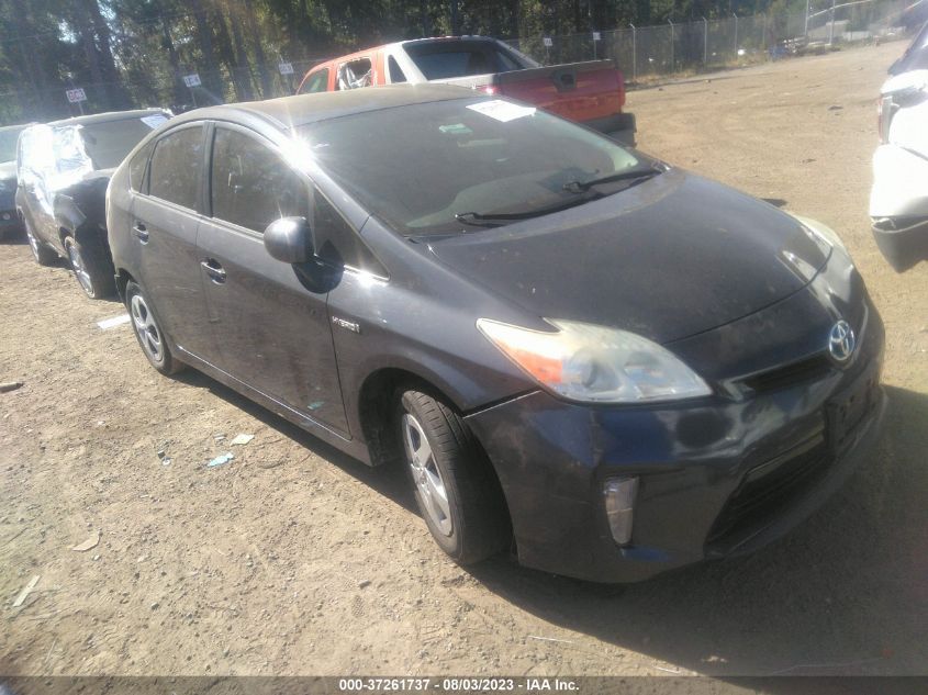 2013 TOYOTA PRIUS ONE/TWO/THREE/FOUR/FIVE - JTDKN3DU9D5654478