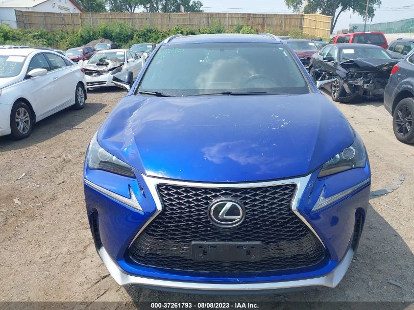 2017 LEXUS NX NX TURBO F SPORT - JTJBARBZ4H2118863