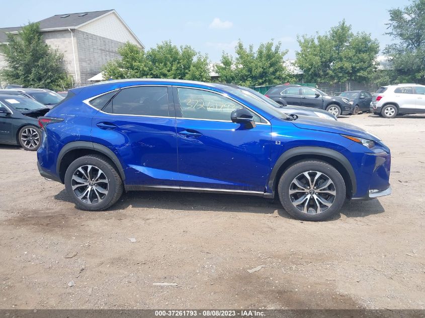 2017 LEXUS NX NX TURBO F SPORT - JTJBARBZ4H2118863