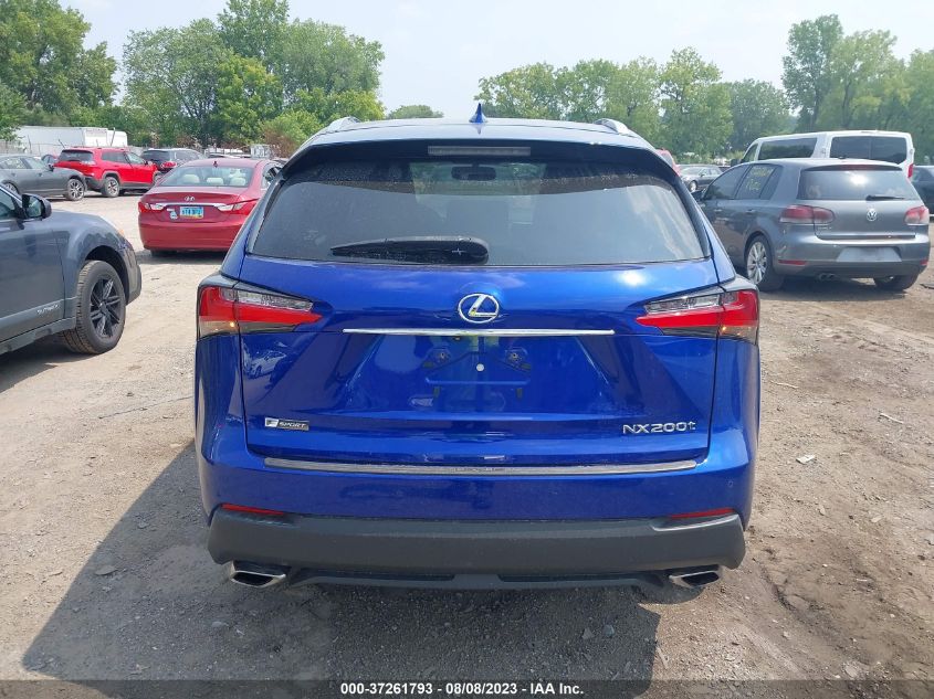 2017 LEXUS NX NX TURBO F SPORT - JTJBARBZ4H2118863