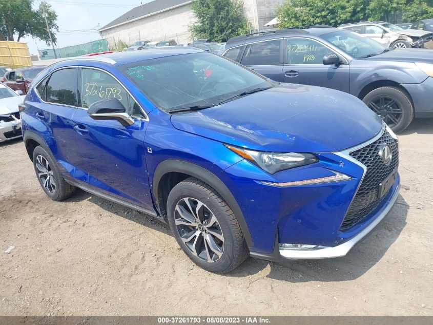 2017 LEXUS NX NX TURBO F SPORT - JTJBARBZ4H2118863