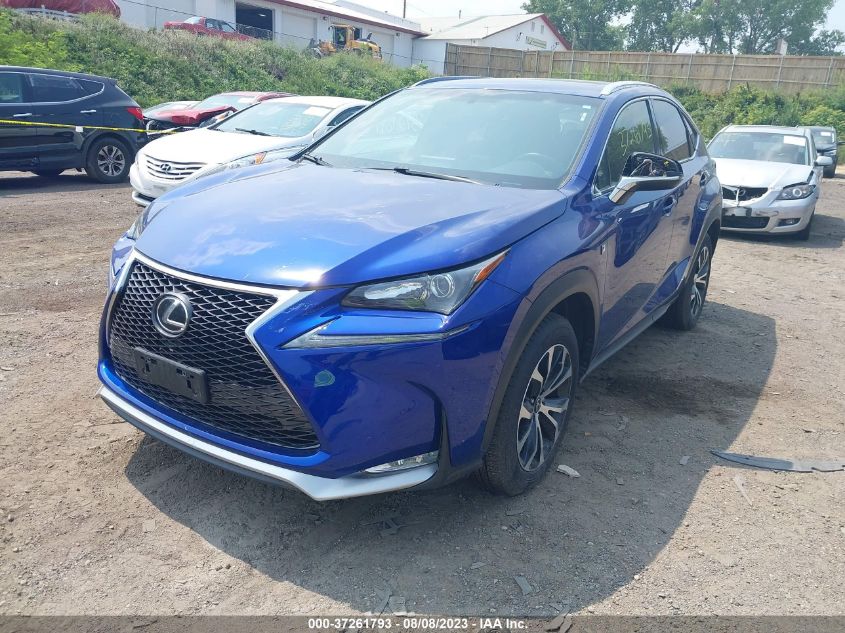 2017 LEXUS NX NX TURBO F SPORT - JTJBARBZ4H2118863