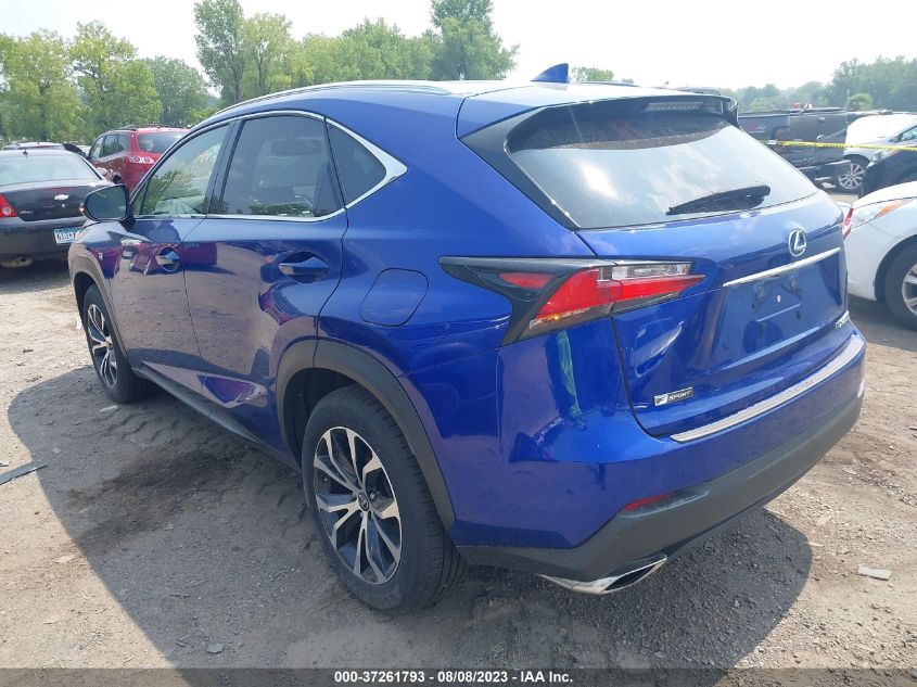 2017 LEXUS NX NX TURBO F SPORT - JTJBARBZ4H2118863