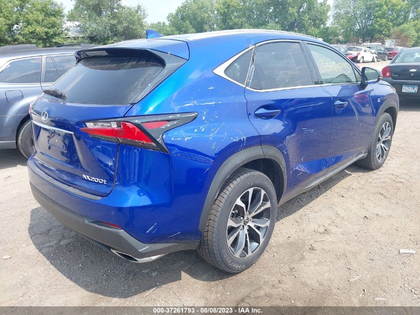 2017 LEXUS NX NX TURBO F SPORT - JTJBARBZ4H2118863