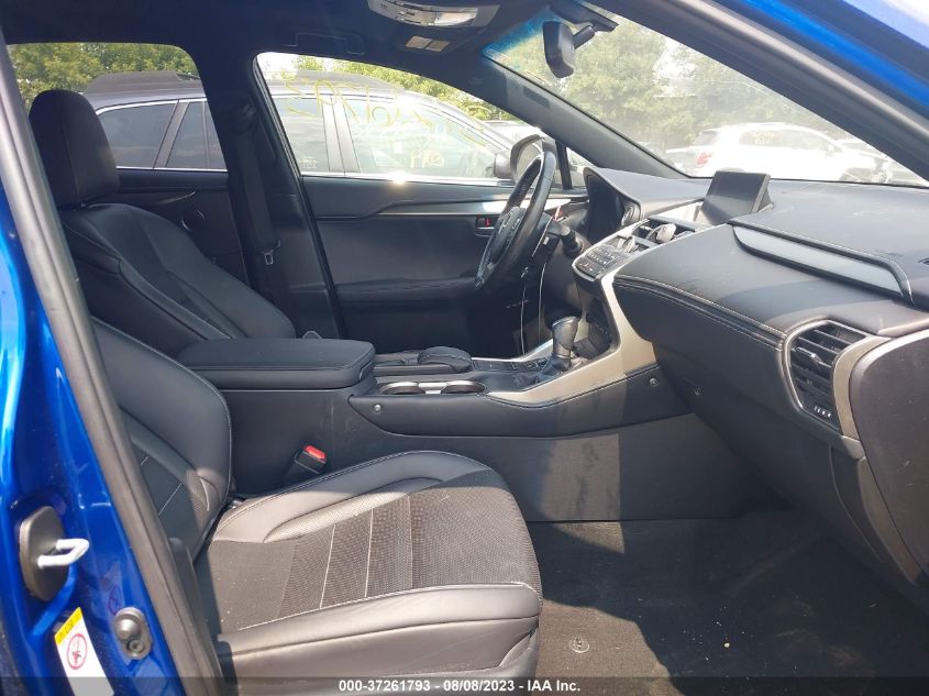 2017 LEXUS NX NX TURBO F SPORT - JTJBARBZ4H2118863
