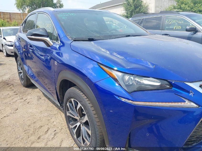 2017 LEXUS NX NX TURBO F SPORT - JTJBARBZ4H2118863